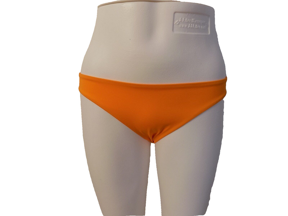 Girlfriend Collective orange hipster underwear panties size Medium NWT